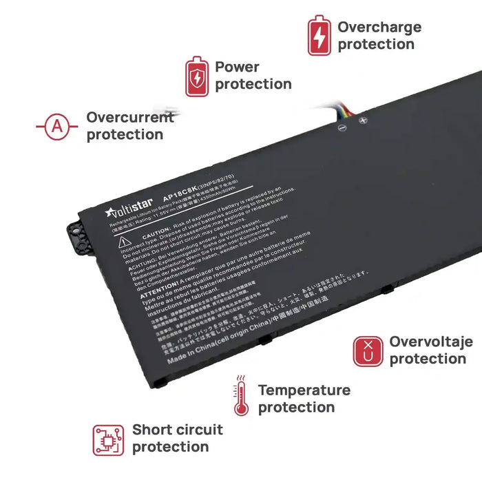 Batería Para Portátil Acer Ap18C4K 11.4V