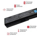 Batería De Alta Capacidad Para Portátil Toshiba L630 L640 L640D L645 L645D L650 Pa3634U Pa3635U Pa3636U