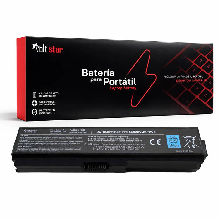 Batería De Alta Capacidad Para Portátil Toshiba L630 L640 L640D L645 L645D L650 Pa3634U Pa3635U Pa3636U