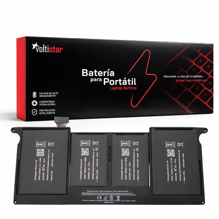 Batería Para Portátil Apple Macbook Air 11" A1465 Md711Ll/A A1495 (Año 2013)