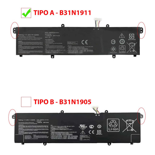 Batería Para Portátil Asus Vivobook 17 X1702Za M1702Qa P1702Za