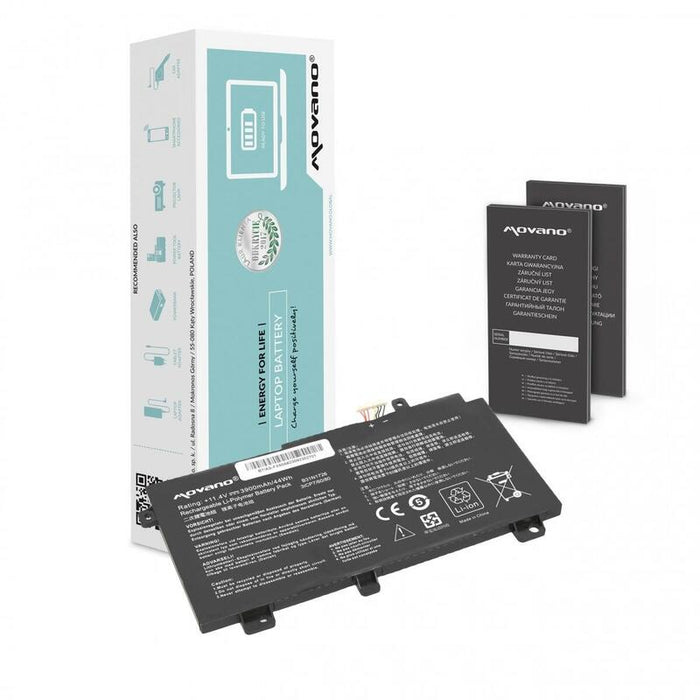 Bateria B31n1726 Asus Fx504 Fx505 Fx80g - 3900 Mah (44 Wh)