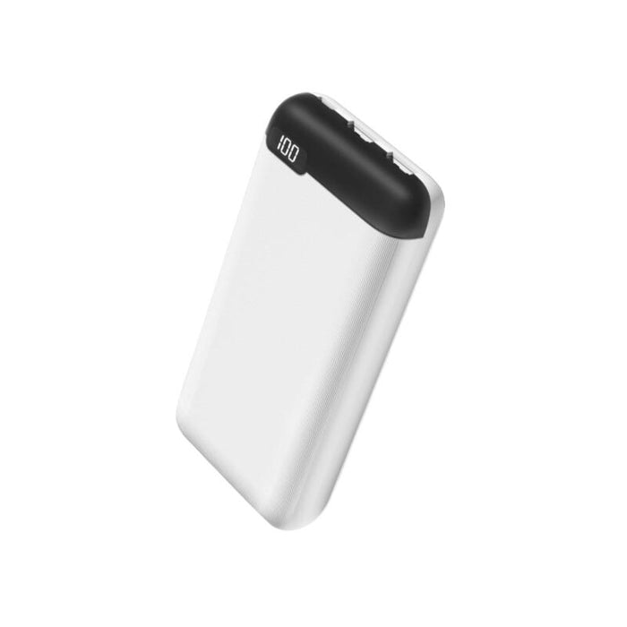 Batería De Secours 20 000 Mah Premium Con Affichage Digital - 2 Usb-A Out + 1 Usb-C In / Out - Blancoa - Jaym **
