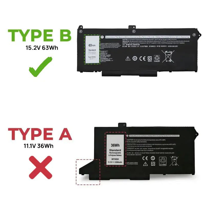 Batería Para Portátil Dell Latitude 5420 5520 Precision 3560 Series | Rj40G