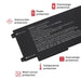 Batería Dn04Xl Para Portátil Hp Zbook X2 G4 3Fb84Ut 3Fb88Ut 3Jy50Ut 3Ua47Ut 3Wp24Ut 3Xp65Ut 3Xt78Ut 3Tp54Ut