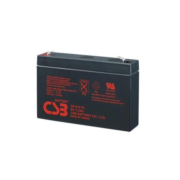 Batería Gp672 F2 6v 7.2ah