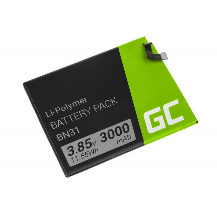 Batería Green Cell Para Smartphone Bn31 Xiaomi Mi A1 5x Note 5a Redmi S2 Y2