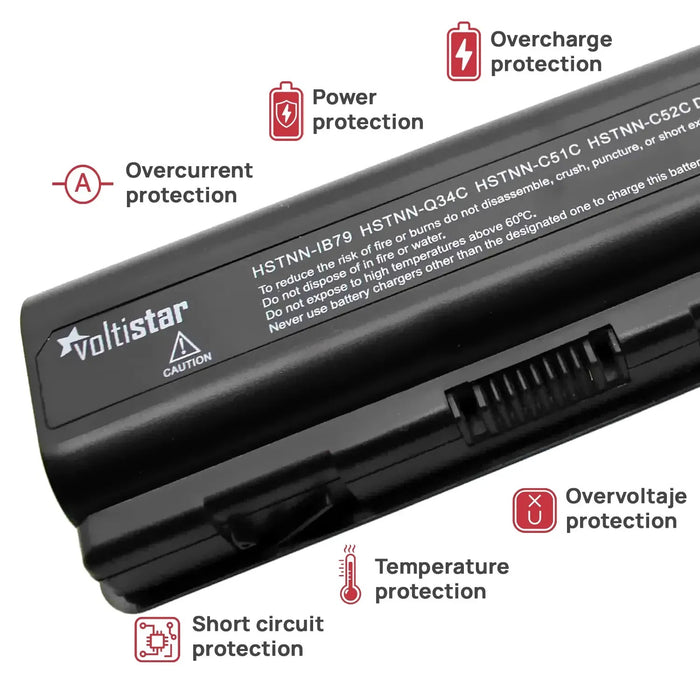 Batería Para Portátil Hp Pavilion Dv5-1119Es Hstnn-Ub73 484171-001