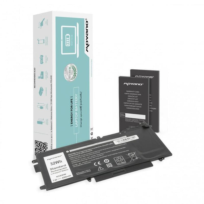 Bateria K5xww Do Dell Latitude 5289 7390 2-In-1 - 4200 Mah (32 Wh)