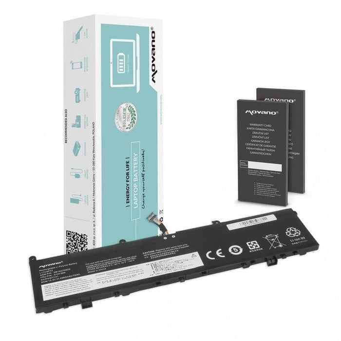Batería L17c4p72 L17m4p72 Lenovo Thinkpad P1 X1 Extreme 1st 2nd Gen 01ay969 - 4960 Mah (76 Wh)