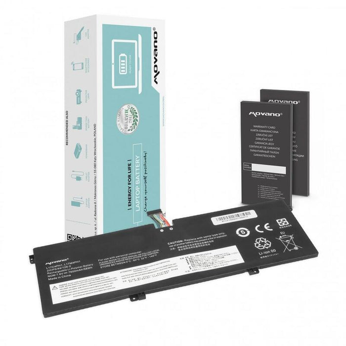 Batería L17c4ph1 Para Lenovo Yoga C930-13ikb - 7600 Mah (58 Wh)