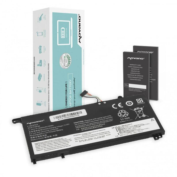 Batería L19m3pda Para Lenovo Thinkbook 14 15 G2 G3 G4 G5 Iap Itl Acl Aba - 3000 Mah (35 Wh)