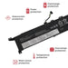 Bateria L22D2Pg2 Para Portatil Lenovo V14-G4 V15-G4