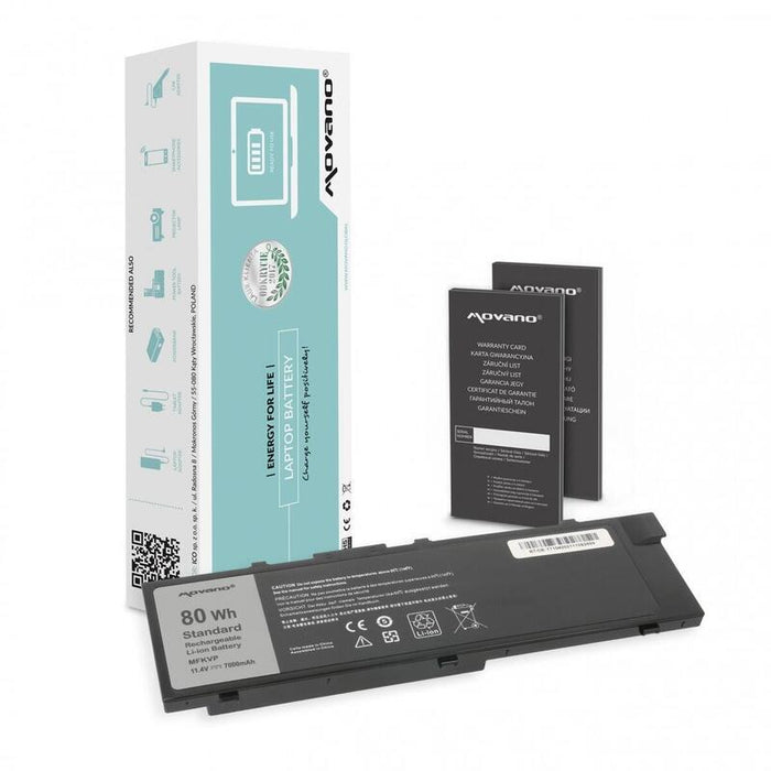 Bateria Mfkvp Do Dell Precision 15 7510 17 7710 - 7000 Mah (80 Wh)