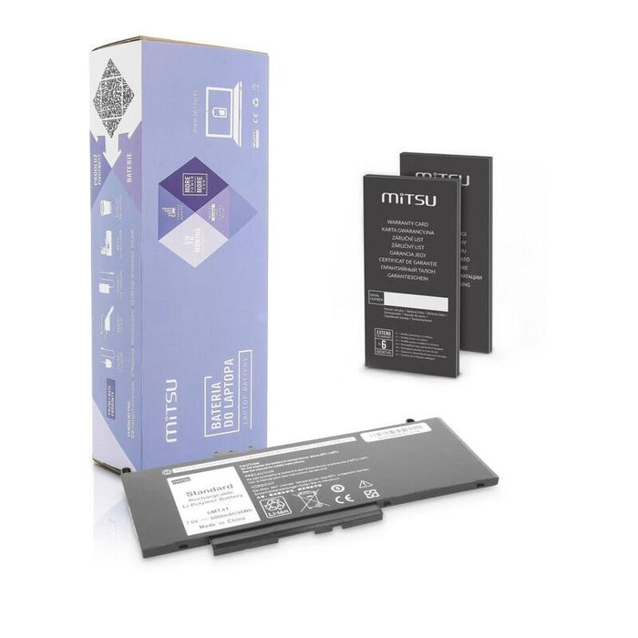 Bateria Mitsu Para Dell Latitude  E5470, E5570-7.6v