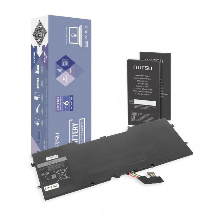 Bateria  Mitsu Para Dell Xps13  7400mah(55wh) 7.4-7.6v