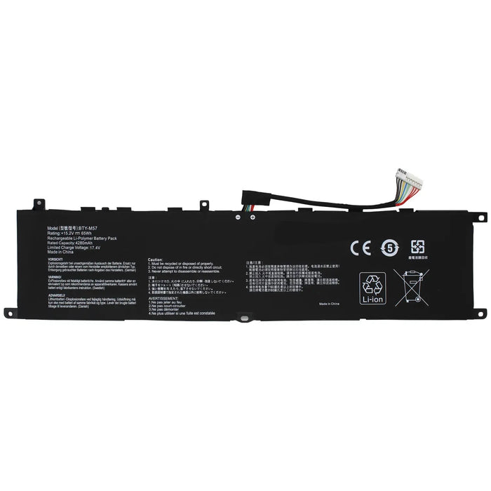 Batería Para Portátil Msi Vector Gp66 Gp76 12Ue 12Ug 12Ugs 12Uh Series