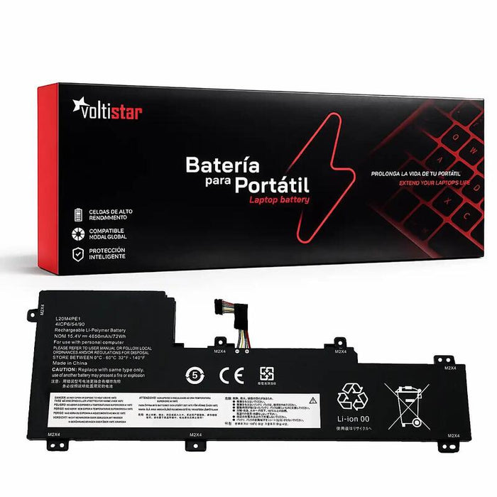 Batería Para Lenovo Ideapad 5 Pro 16ach6 16ihu6 16arh7  L20m4pe1 15.44v 75wh