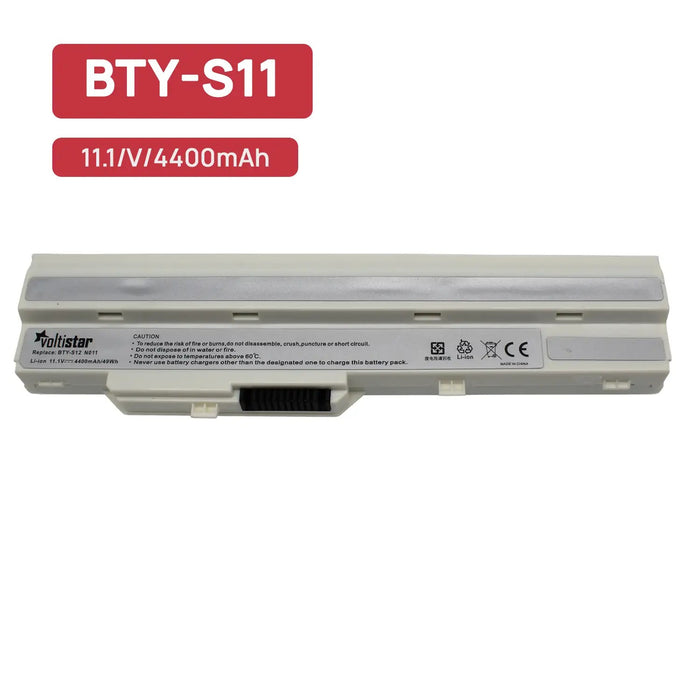 Batería Para Portátil Medion Akoya E1210 Md96727 Msi U100 U90 Blanco