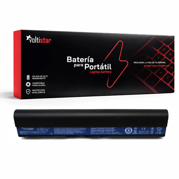 Batería Para Portátil Acer Al12B32 Al12X32 Al12B72 14.8 V