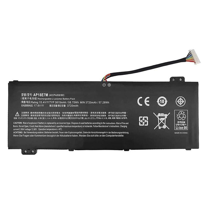 Batería Para Portátil Acer Nitro 5 An515 54 An515 55 Aspire A715 74g Predator Triton 300 Pt315 51 Ap18e7m