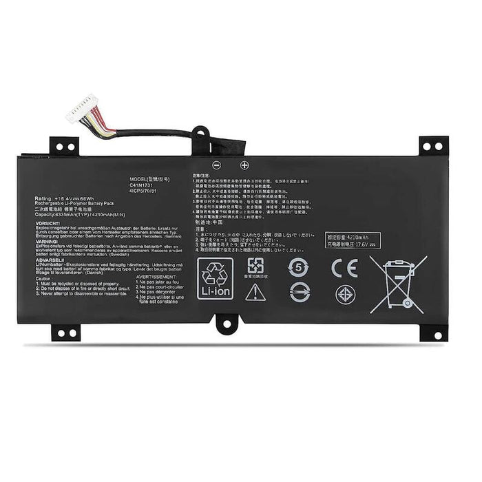 Batería Para Portátil Asus Rog Strix C41n1731 Type C