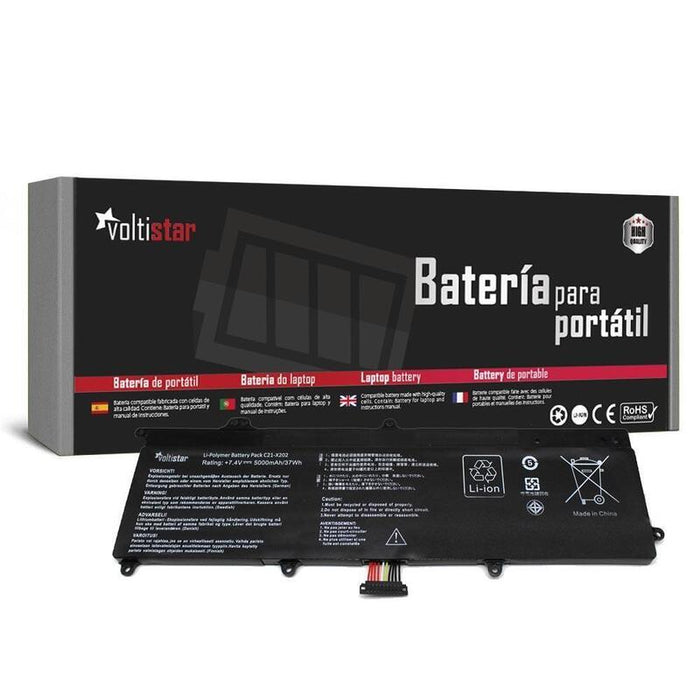 Batería Para Portátil Asus Vivobook X201e S200 Series C21-X202