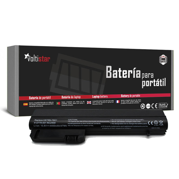 Batería Para Portátil Hp / Compaq 2400 Nc2400 Nc2410 2510P 2533T 2530P Hp2271Lh