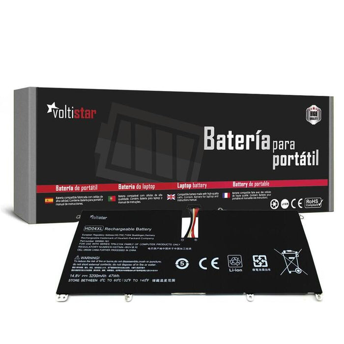 Batería Para Portátil Hp Envy Spectre Xt 13-2000eg Hd04xl Hstnn-Ib3v