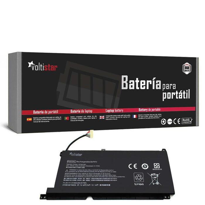 Batería Para Portátil Hp Spectre X360 15 Ap004ng Pg03xl Tpn Q168 Hstnn Lb7c