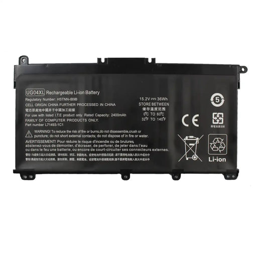 Batería Para Portátil Hp Ug04Xl L71607-005