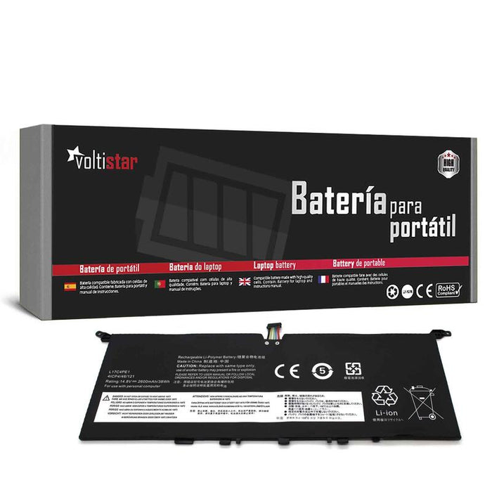 Batería Para Portátil Lenovo Ideapad Yoga S730 13iwl 730s 13iwl L17c4pe1