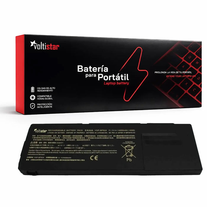 Batería Para Portátil Sony Vaio Vgp-Bps24 Bps24 Pcg-41215L Pcg-41216L Pcg-41216W Pcg-41217