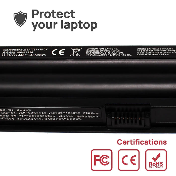 Batería Para Portátil Sony Vaio Pcg-71811M Pcg-71911M Sve14A2M1E-P Sve14A2M1E-W