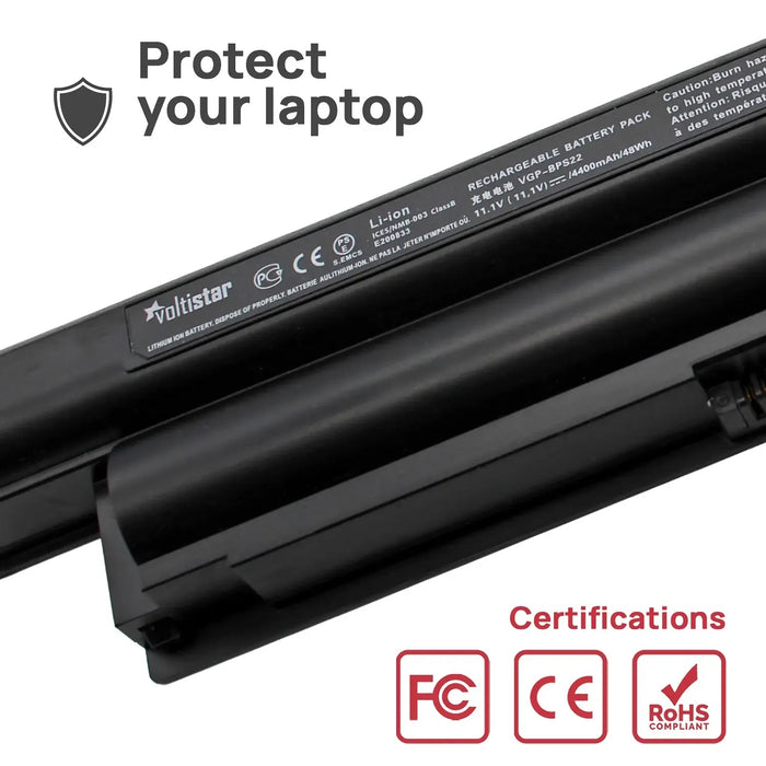 Batería Para Portátil Sony Vaio Vpcea1S1E Vgp-Bps22 Vgp-Bpl22 Vgp-Bps22/A Vgp-Bps22A