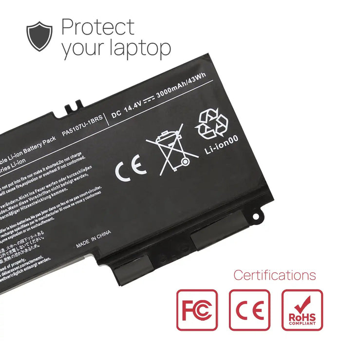 Batería Para Portátil Toshiba Satellite L45 L50 L55 P50 P55 S55 Pa5107U-1Brs P000573230