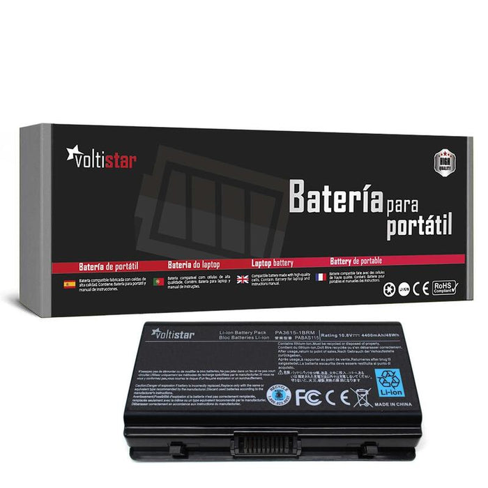 Batería Para Portátil Toshiba Satellite Pro L40 L40-159 L45 Pa3615u-1brm Pabas115 Pa3615u-1brs