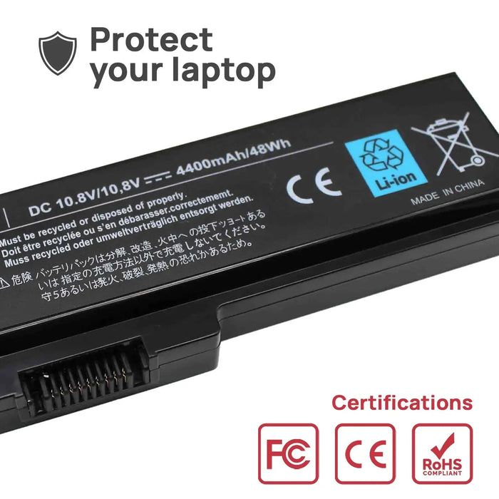 Batería Para Portátil Toshiba Satellite L630 L635 L640 L640D L645 L645D L650 L755