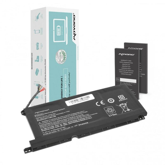 Bateria Pg03xl Do Hp 15-Dh 15-Ec 15-Dk 16-A - 4150 Mah (47 Wh)