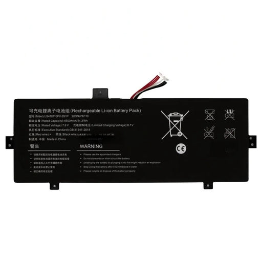 Batería Para Portátil Axioo Mybook 11G U3478110Pv-2S1P