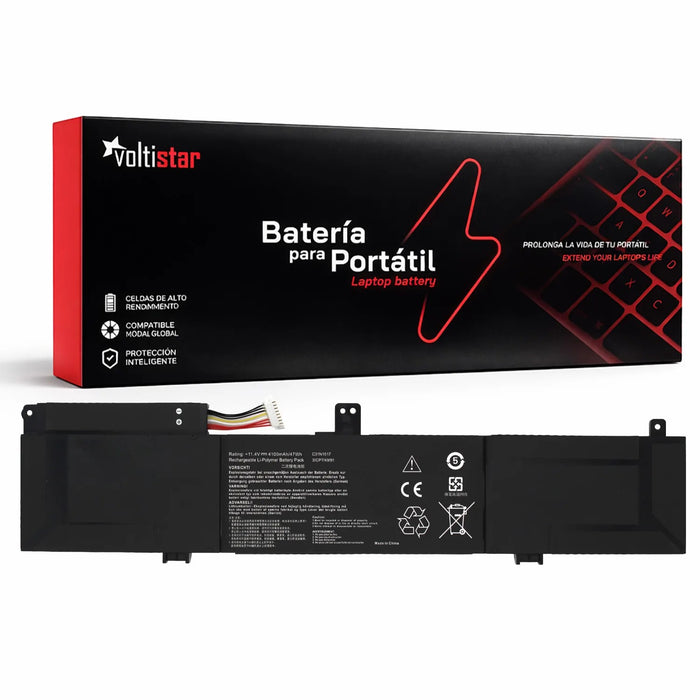 Batería Para Portátil C31N1517 Asus Vivobook Flip Tp301 Tp301U Tp301Ua Tp301Uj