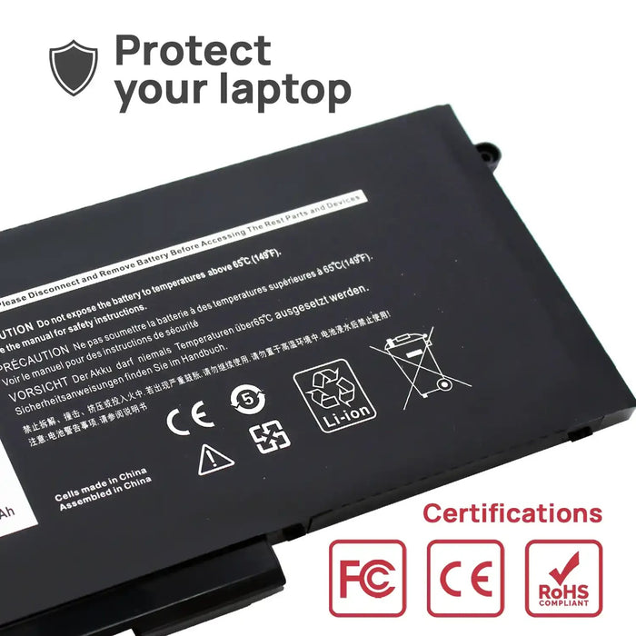 Batería Para Portátil Dell 93Ftf