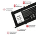 Batería Para Portátil Dell Inspiron 15 7000 7559 7557 7566 7567 7759 357F9