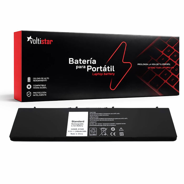 Batería Para Portátil Dell Latitude 14 7000 E7450 E7440 E7420 34Gkr 451-Bbft