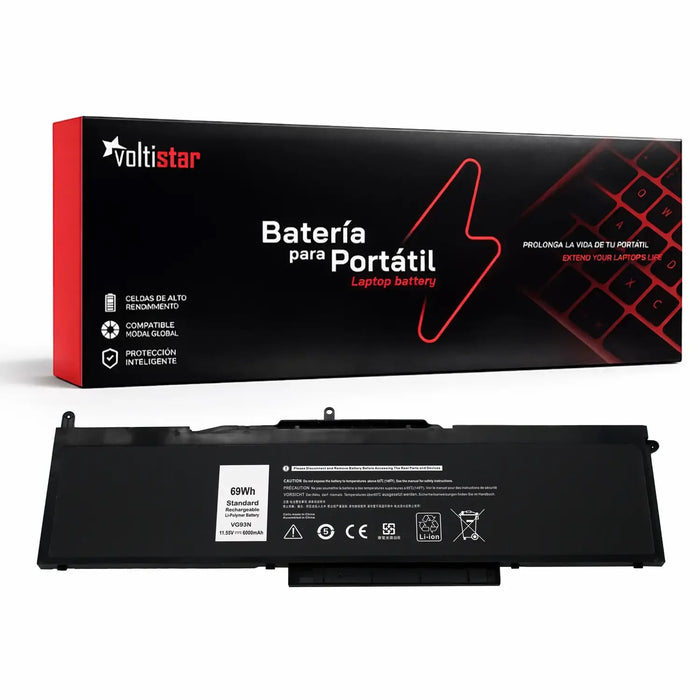 Batería Para Portátil Dell Precision 15 3520 Vg93N