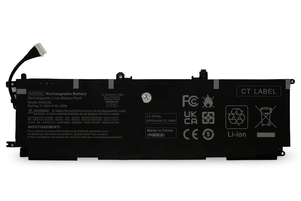 Batería Para Portátil Hp Envy 13-Ad Series Ad03Xl