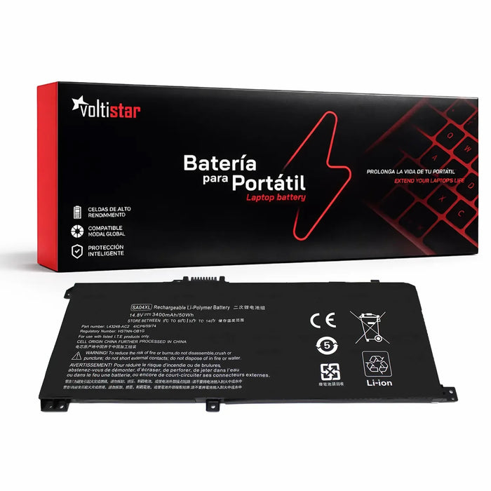 Batería Para Portátil Hp Envy X360 15-Dr Sa04Xl Hstnn-Ob1G L43248-Ac2 Hstnn-Ub7U