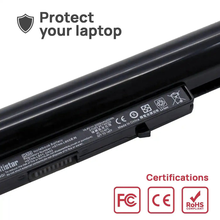 Batería Para Portátil Hp Compaq Hstnn-Lb5S Hstnn-Lb5Y Hstnn-Pb5Y