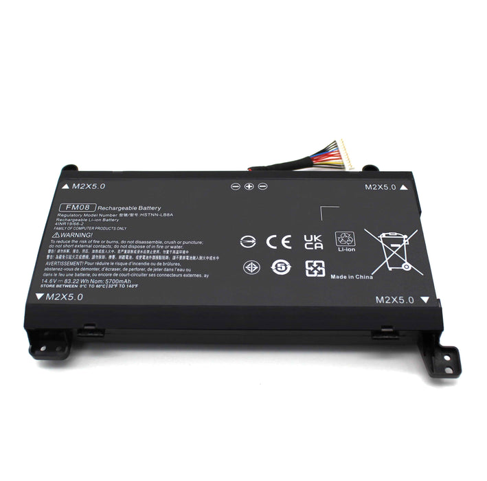 Batería Para Portátil Hp Omen 17-Ab007Ur 17-Ab080Nz 17-W219Nf Fm08 922752-421 922753-421