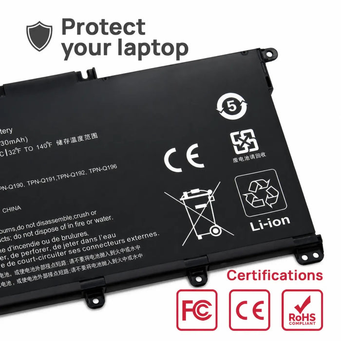 Batería Para Portátil Hp Pavilion 14-Bp 14-Bf 14-Bk 15-Cc 15-Cd 15-Ck 17-Ar